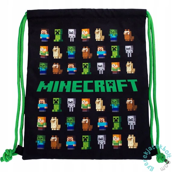 Minecraft tornazsák - Multi Character Black (507020200)