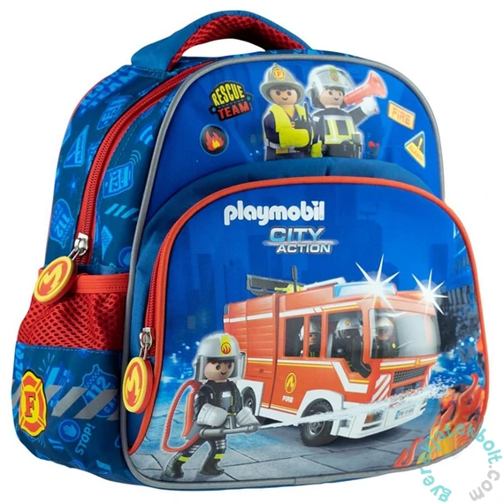 Playmobil kisméretű hátizsák - Tűzoltók