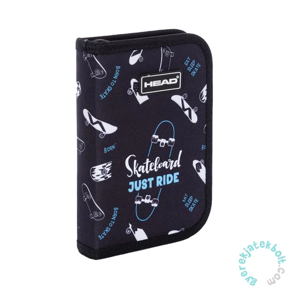 Skateboard Just Ride kihajtható tolltartó - Head