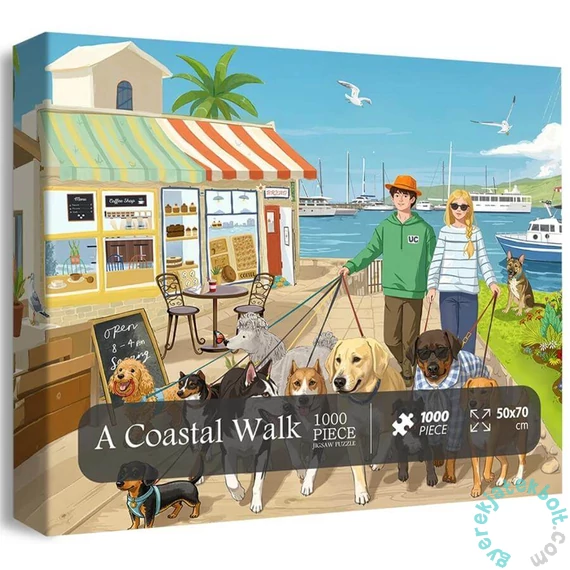 Bboldin 1000 db-os puzzle - A Coastal Walk (PT-71)