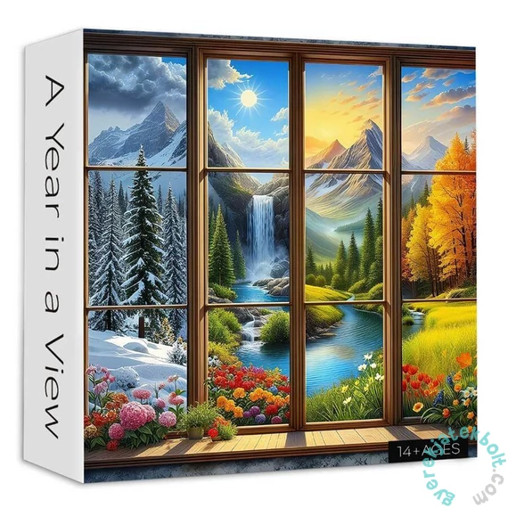 Bboldin 1000 db-os puzzle - A Year in a View (PT-922)