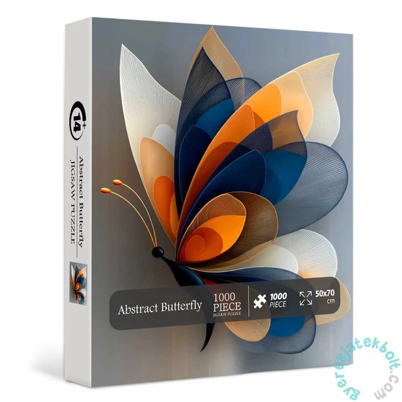 Bboldin 1000 db-os puzzle - Abstract Butterfly (PT-1271)