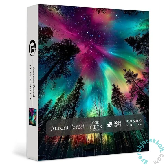 Bboldin 1000 db-os puzzle - Aurora Forest (PT-596)
