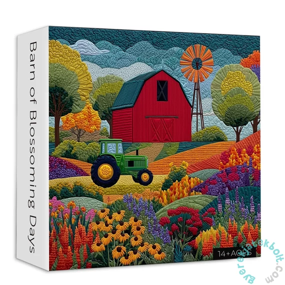 Bboldin 1000 db-os puzzle - Barn of Blossoming Days (PT-1147)