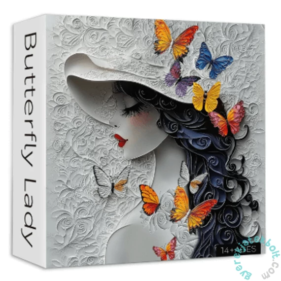 Bboldin 1000 db-os puzzle - Butterfly Lady (PT-628)