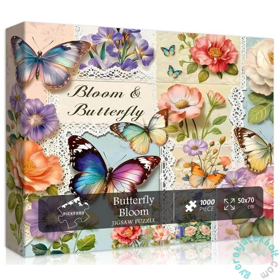 Bboldin 1000 db-os puzzle - Butterfly Bloom (PT-1241)