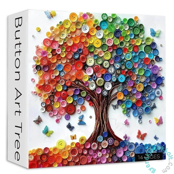 Bboldin 1000 db-os puzzle - Button Art Tree (PT-356)