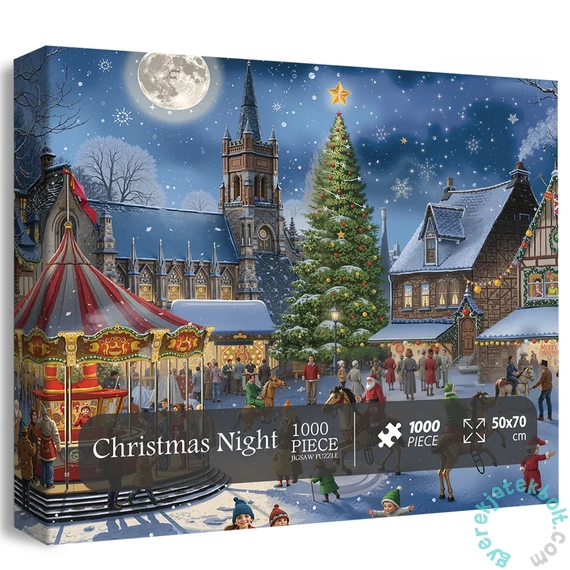 Bboldin 1000 db-os puzzle - Christmas Night (PT-827)