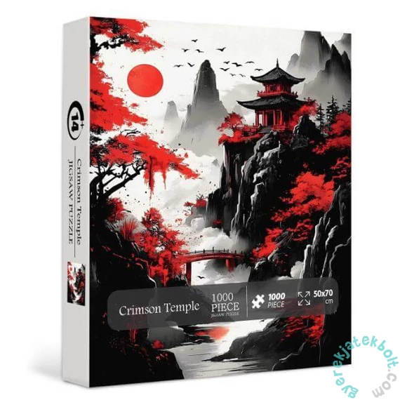 Bboldin 1000 db-os puzzle - Crimson Temple (PT-748)