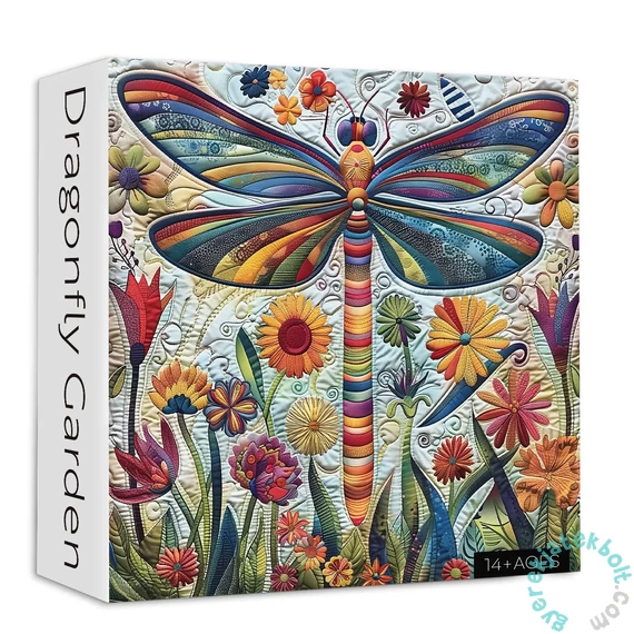 Bboldin 1000 db-os puzzle - Dragonfly Garden (PT-441)