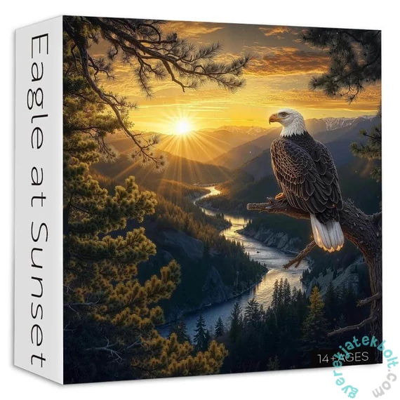 Bboldin 1000 db-os puzzle - Eagle at Sunset (PT-1217)