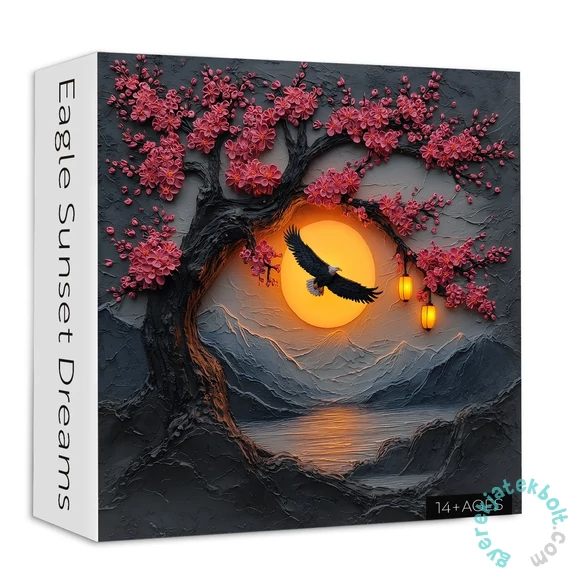 Bboldin 1000 db-os puzzle - Eagle Sunset Dreams (PT-1245)