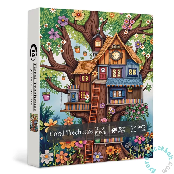 Bboldin 1000 db-os puzzle - Floral Treehouse (PT-259)