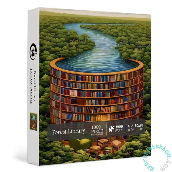 Bboldin 1000 db-os puzzle - Forest Library (PT-352)