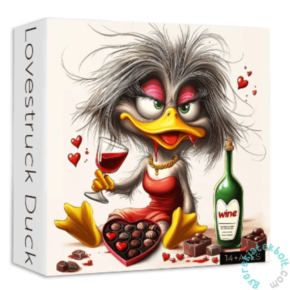 Bboldin 1000 db-os puzzle - Lovestruck Duck (PT-1081)
