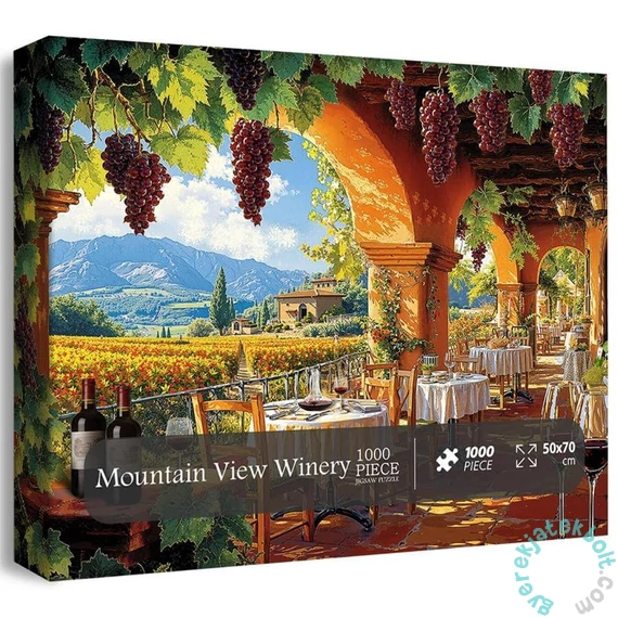 Bboldin 1000 db-os puzzle - Mountain View Winery (PT-1218)