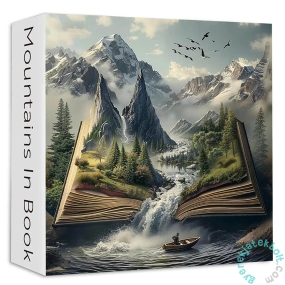 Bboldin 1000 db-os puzzle - Mountains In Book (PT-972)