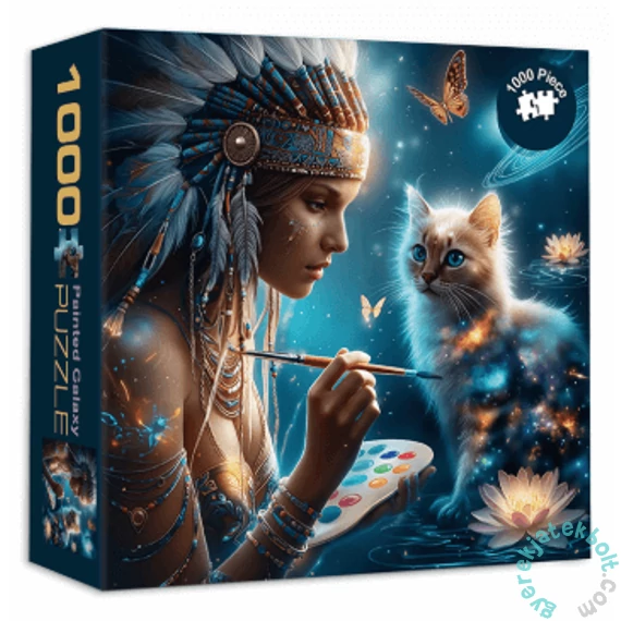 Bboldin 1000 db-os puzzle - Painted Galaxy (PT-1166)