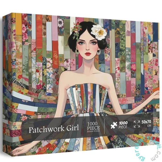 Bboldin 1000 db-os puzzle - Patchwork Girl (PT-1165)