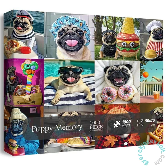 Bboldin 1000 db-os puzzle - Puppy Memory (PT-21)