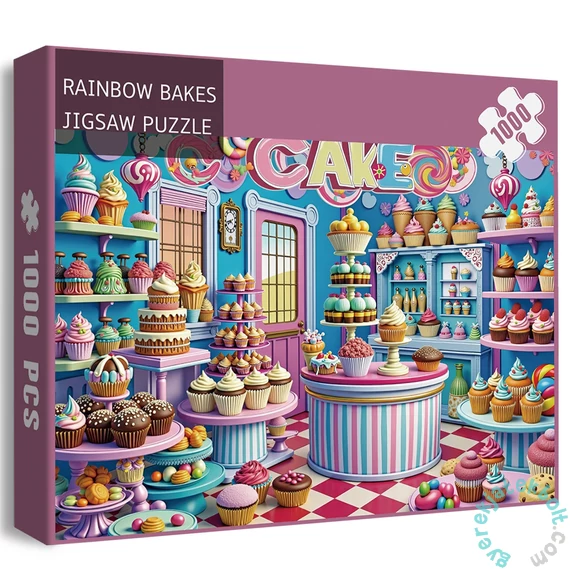 Bboldin 1000 db-os puzzle - Rainbow Bakes (PT-617)