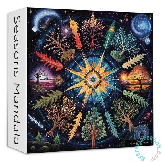 Bboldin 1000 db-os puzzle - Seasons Mandala (PT-550)