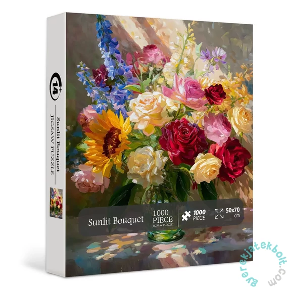 Bboldin 1000 db-os puzzle - Sunlit Bouquet (PT-850)