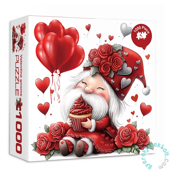 Bboldin 1000 db-os puzzle - Valentine Gnome (PT-936)