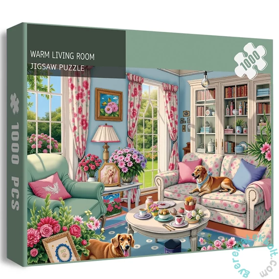 Bboldin 1000 db-os puzzle - Warm Living Room (PT-619)