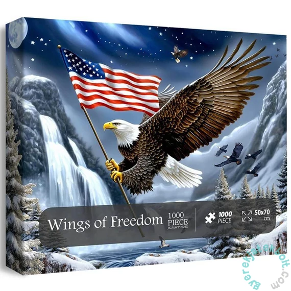 Bboldin 1000 db-os puzzle - Wings of Freedom (PT-679)
