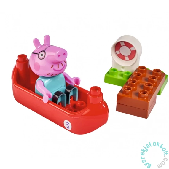 Play Big Bloxx Peppa malac kezdőszett - Hajókázás építőszett