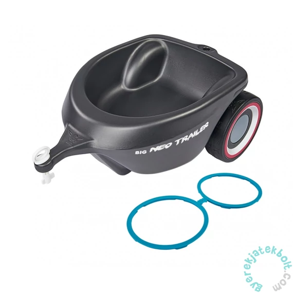 Big Bobby Car Neo Trailer utánfutó - cserélhető színes felnikkel (800056267)