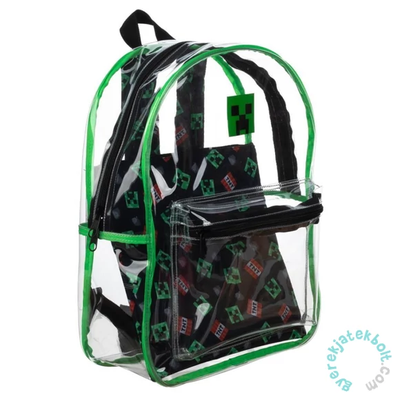 Minecraft átlátszó hátizsák - TNT Creeper