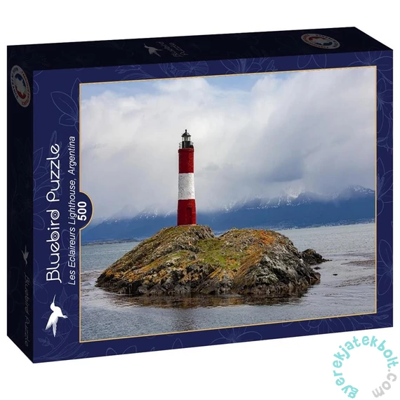 Bluebird 500 db-os puzzle - Les Eclaireurs Lighthouse, Argentina (90381)
