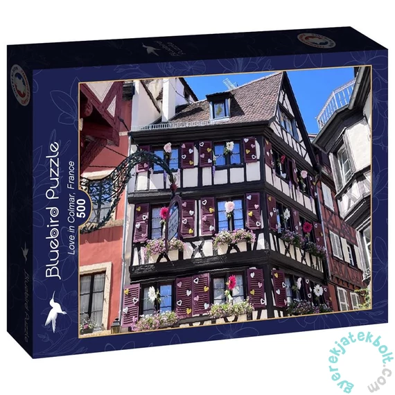 Bluebird 500 db-os puzzle - Love in Colmar, France (90295)