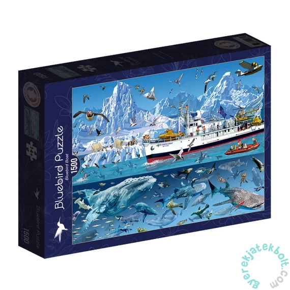 Bluebird 1500 db-os puzzle - Francois Ruyer - Arctic - Bluebird Boat (90038)