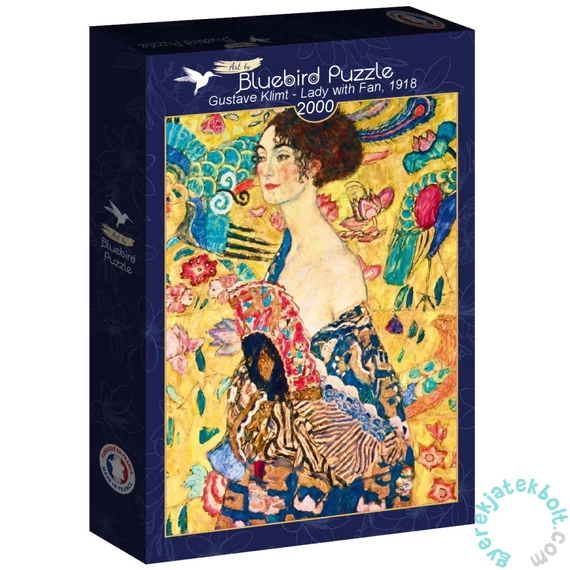 Bluebird 2000 db-os puzzle - Gustave Klimt - Lady with Fan (60202)