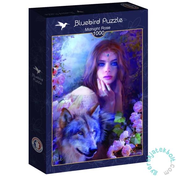 Bluebird 1000 db-os puzzle - Midnight Rose (90195)