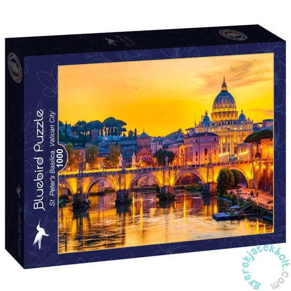 Bluebird 1000 db-os puzzle - St. Peter's Basilica, Vatican City (90260)