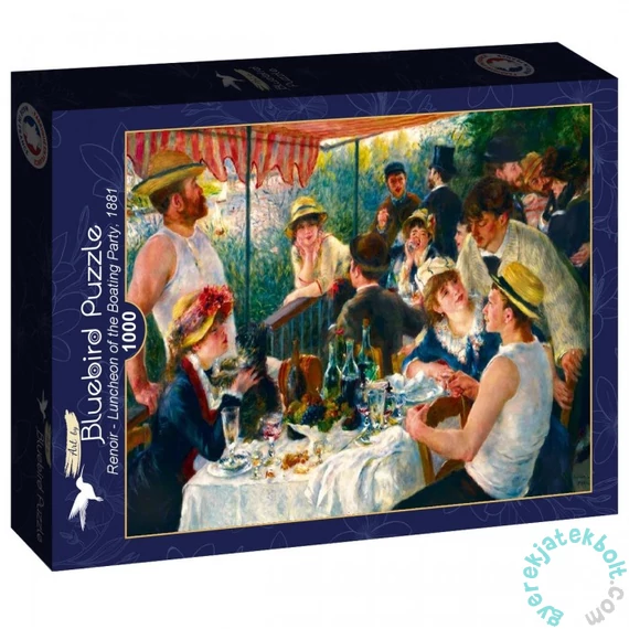 Bluebird 1000 db-os puzzle - Art by Renoir - Luncheon of the Boating Party, 1881 (60243)