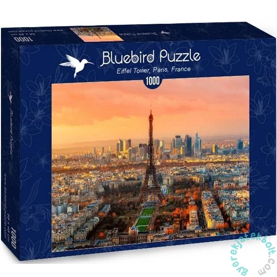 Bluebird 1000 db-os puzzle - Eiffel Tower, Paris, France (70047)