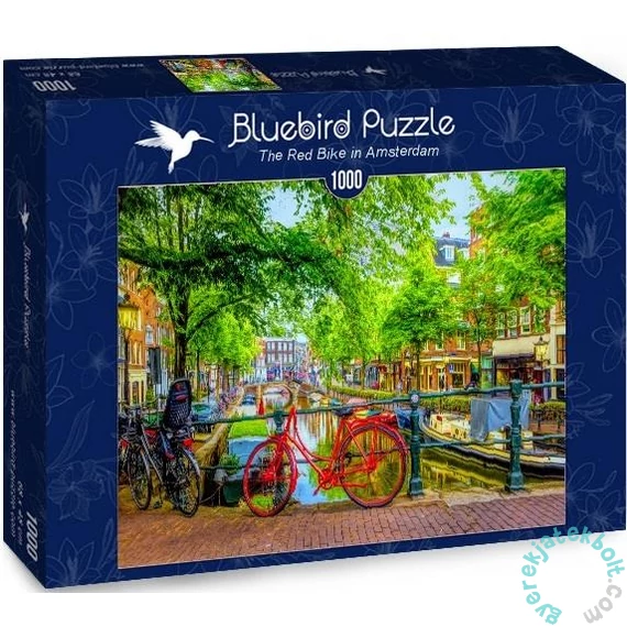 Bluebird 1000 db-os puzzle - The Red Bike In Amsterdam (70211)