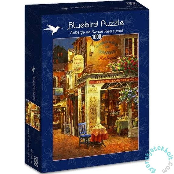 Bluebird 1000 db-os puzzle - Auberge de Savoie Restaurant (70214)