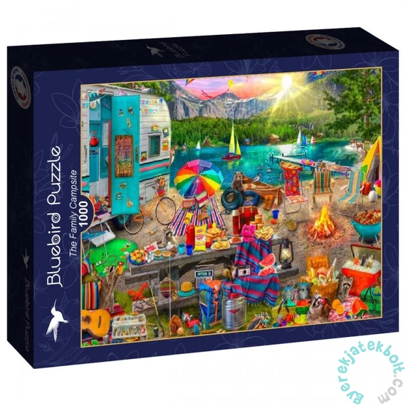 Bluebird 1000 db-os puzzle - The Family Campsite (90701)