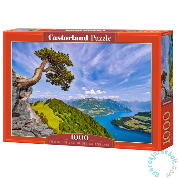 Castorland 1000 db-os puzzle - View of the Lake of Uri - Switzerland (C-105311)