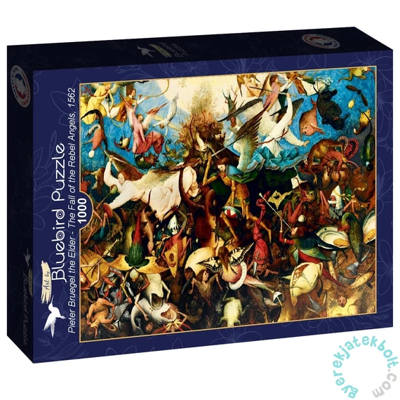 Bluebird 1000 db-os Art by puzzle - Pieter Bruegel the Elder - The Fall of the Rebel Angels 1562 (60229)