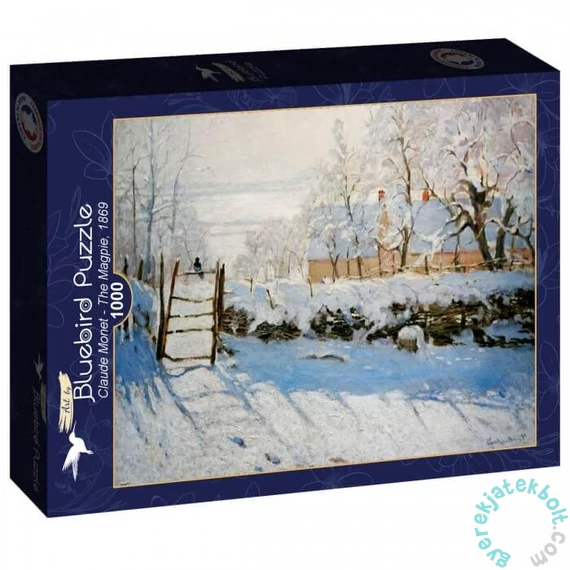 Bluebird 1000 db-os Art by puzzle - Claude Monet - The Magpie 1869 (60237)