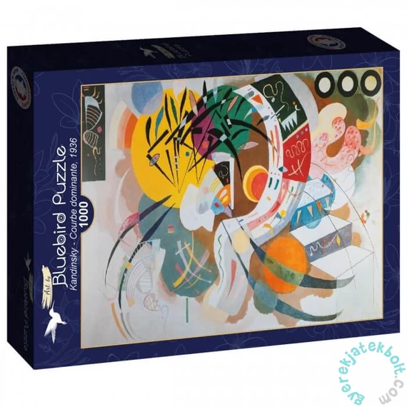 Bluebird 1000 db-os Art by puzzle - Kandinsky - Courbe dominante 1936 (60302)