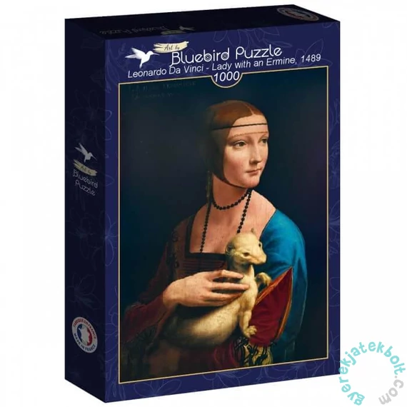 Bluebird 1000 db-os Art by puzzle - Leonardo Da Vinci - Lady with an Ermine 1489 (60213)