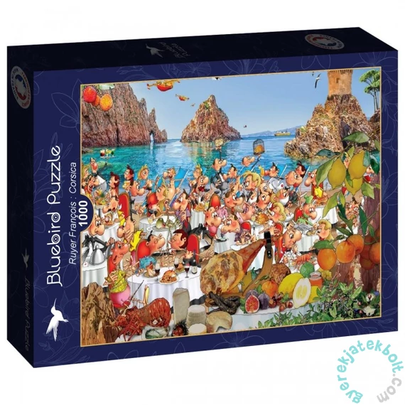 Bluebird 1000 db-os puzzle - Ruyer Francois - Corsica (90445)